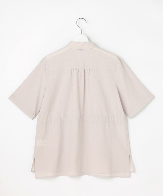 J.PRESS LADIES S 【WEB限定】アキハ BREEZE COOL シャツ ブラウス グレージュ系