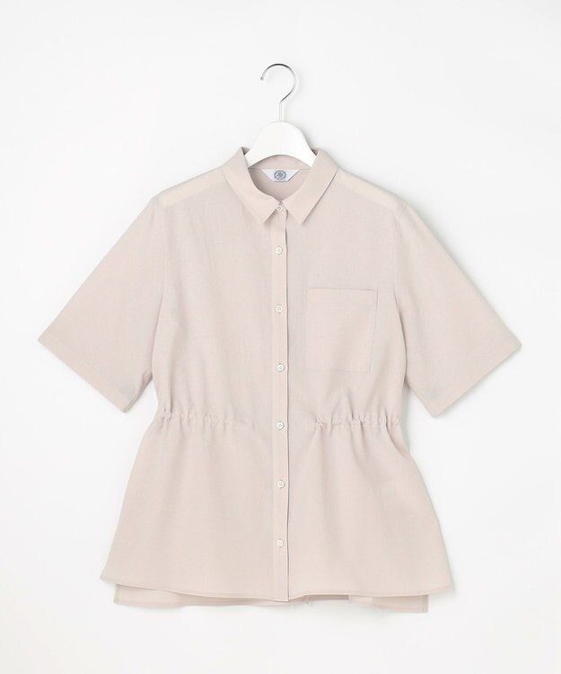 J.PRESS LADIES S 【WEB限定】アキハ BREEZE COOL シャツ ブラウス グレージュ系