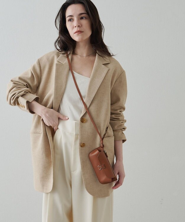 IACUCCI 【予約】アバ アイウェアケース RUGA キャメル