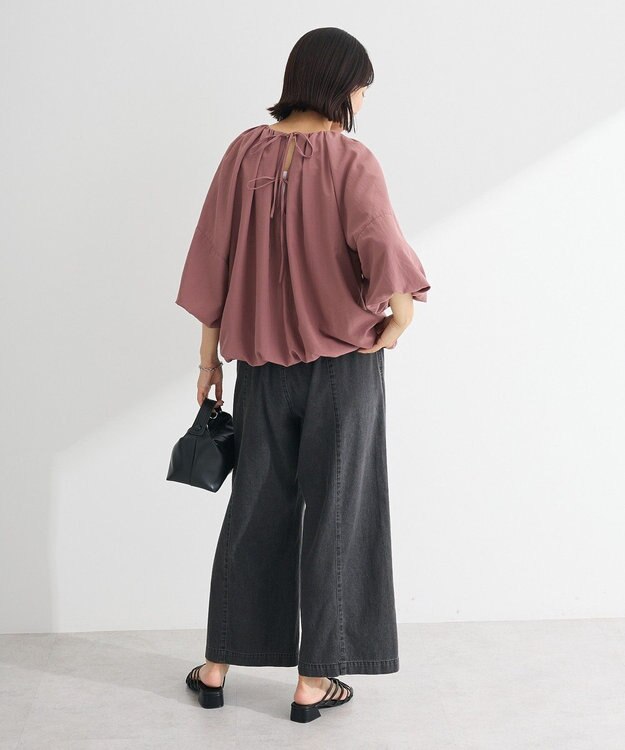 Green Parks ・ＥＬＥＮＣＡＲＥ　ＤＵＥ　バルーンブラウス Pink