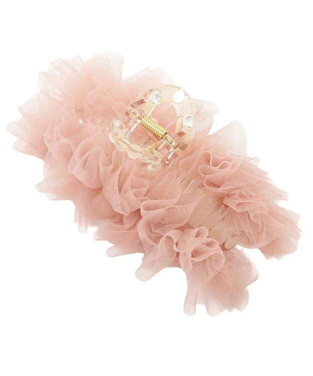 Maison de FLEUR チュールビジューバンスクリップ Pink