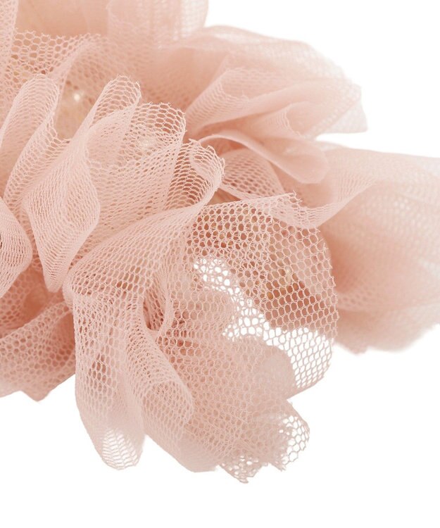 Maison de FLEUR チュールビジューバンスクリップ Pink