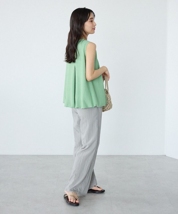 CRAFT STANDARD BOUTIQUE タックバルーンプルオーバー Green