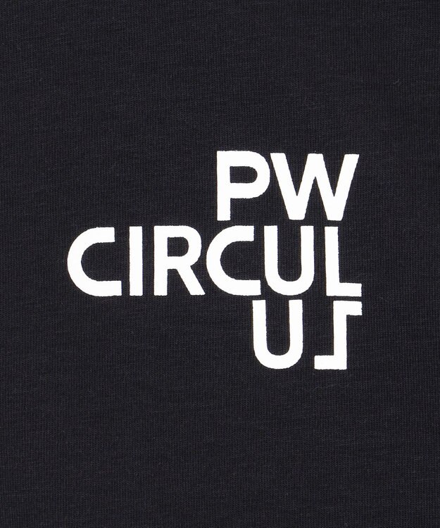 PW CIRCULUS 【MEN】ジャージー スタンド ジップアップ ブルゾン ブラック系