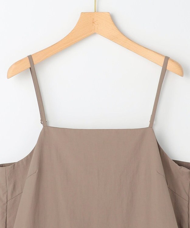 組曲 【先行予約】ライトファンクション キャミソールワンピース モカ系