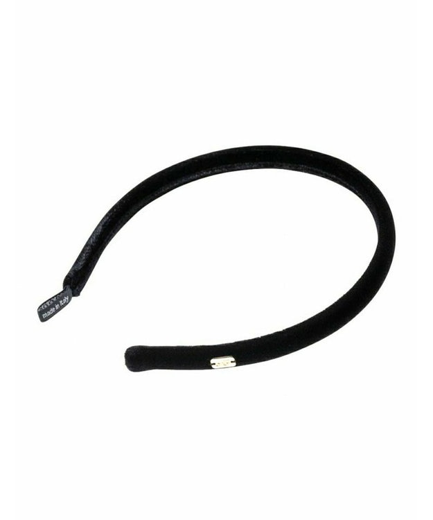 ACCA ヴェルベットリボンヘッドバンド ブラック