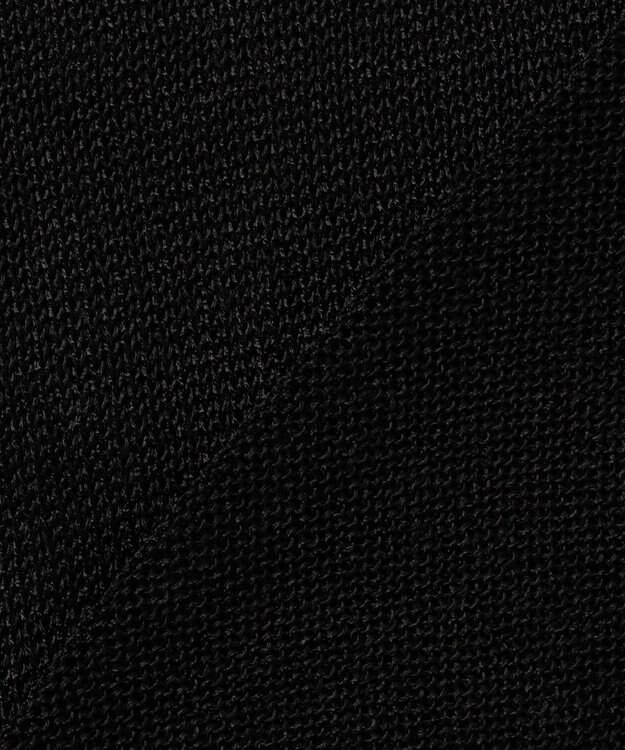 BEIGE， MORION / リネン レイヤードニット Black×Black