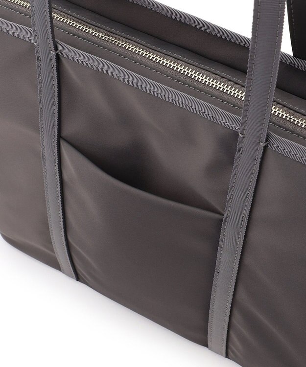 TOCCA  T-LETTERA NYLON BAG ナイロンバッグ【A4サイズ対応】 ライトグレー系