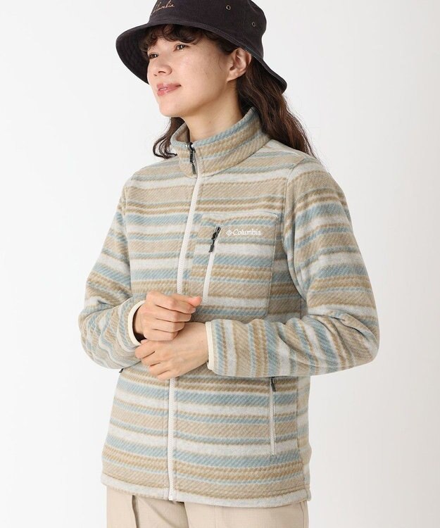 Columbia Columbia/ ウィメンズバックアイスプリングスIIジャケット /コロンビア Chalk Border Print