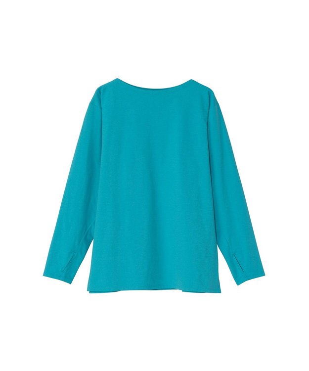 HELLY HANSEN 【ストレッチ・速乾・耐海水・耐塩素・UVカット】ロングスリーブアンヒビアスティー ウェーブブルー