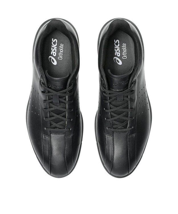 ASICS WALKING ハダシウォーカー メンズ 3E相当 ブラック×ブラック