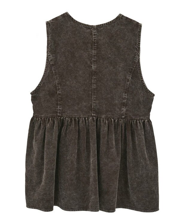 Green Parks ・ＥＬＥＮＣＡＲＥ　ＤＵＥ　ケミカルコーデュロイベスト Brown