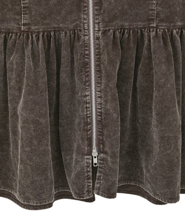 Green Parks ・ＥＬＥＮＣＡＲＥ　ＤＵＥ　ケミカルコーデュロイベスト Brown