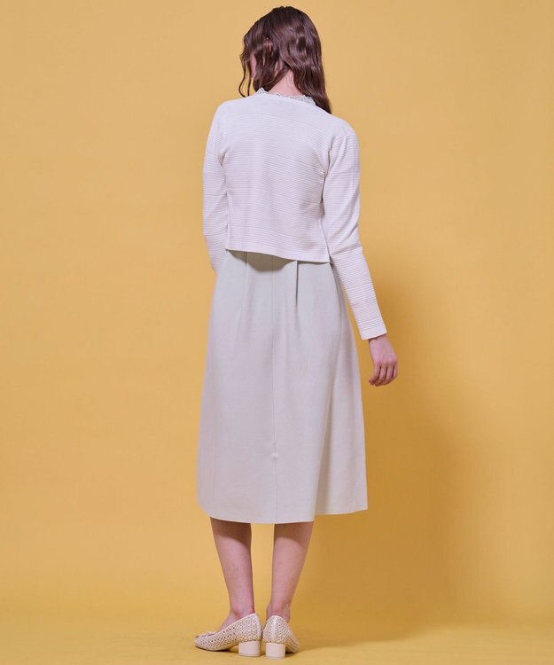 TOCCA PANORAMIC LANDSCAPE ニットカーディガン アイボリー系