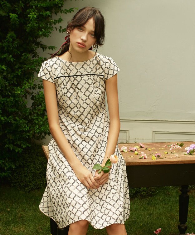 TOCCA 【洗える！】VIVRE ドレス ベージュ系5