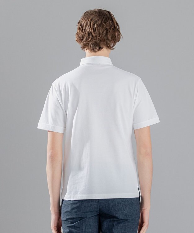 JOSEPH HOMME スビンギザカノコ ポロシャツ ホワイト系