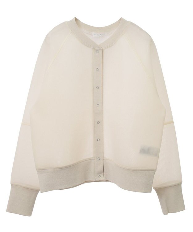 Green Parks シアーダンボールブルゾン Ecru