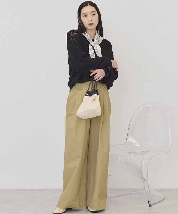 AMERICAN HOLIC ルーズニットプルオーバー Black