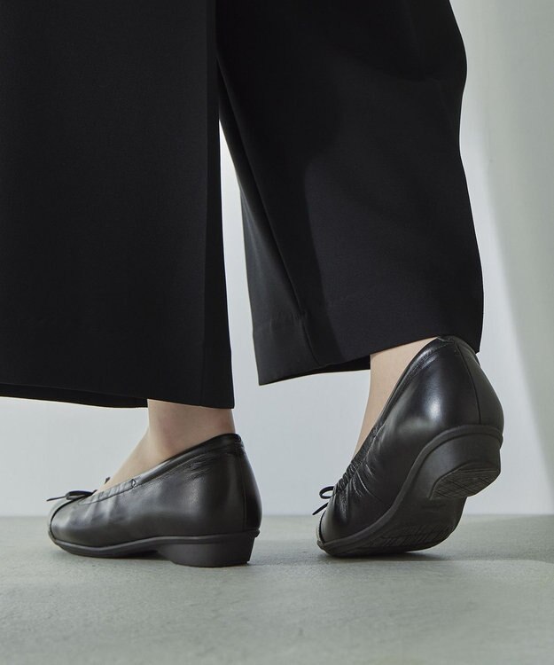 ASICS WALKING ペダラ レディース 2.0cm ヒール ブラック系