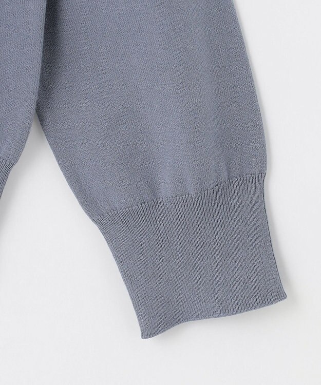 J.PRESS LADIES L 【洗える】PRINCE タートルネック ニット サックスブルー系