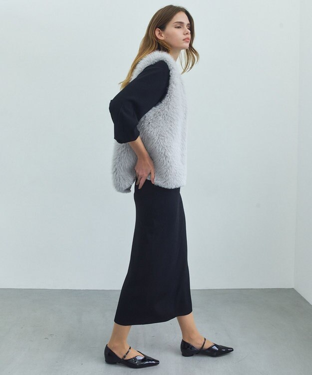 BEIGE， BROOK / ロングファージレ L.Gray
