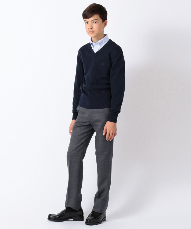 J.PRESS KIDS 【140-170cm】ウールサージ パンツ グレー系