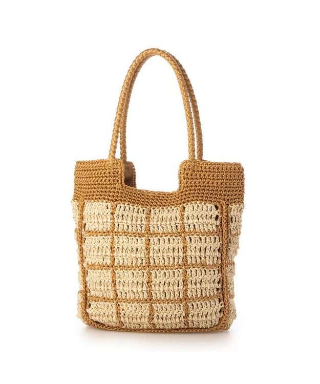 UNBILLION カシュカシュ cachecache / 手編みウィンドペントート オレンジ