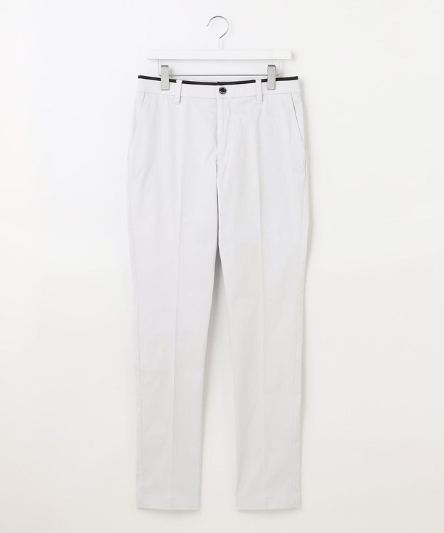 23区GOLF 長く愛される定番！【MEN】ハイパワーストレッチ ベーシックパンツ 春夏は爽やかに ライトグレー系