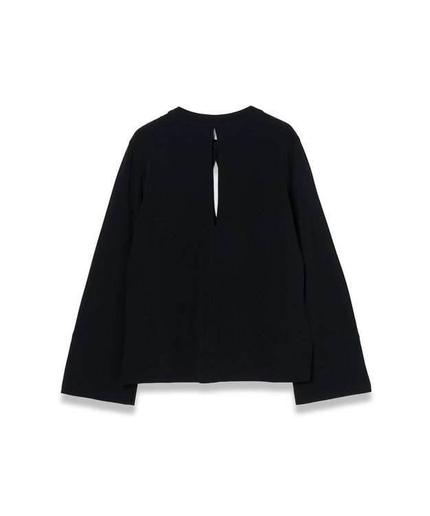 JOSEPH フルイドジャージー　ブラウス Black