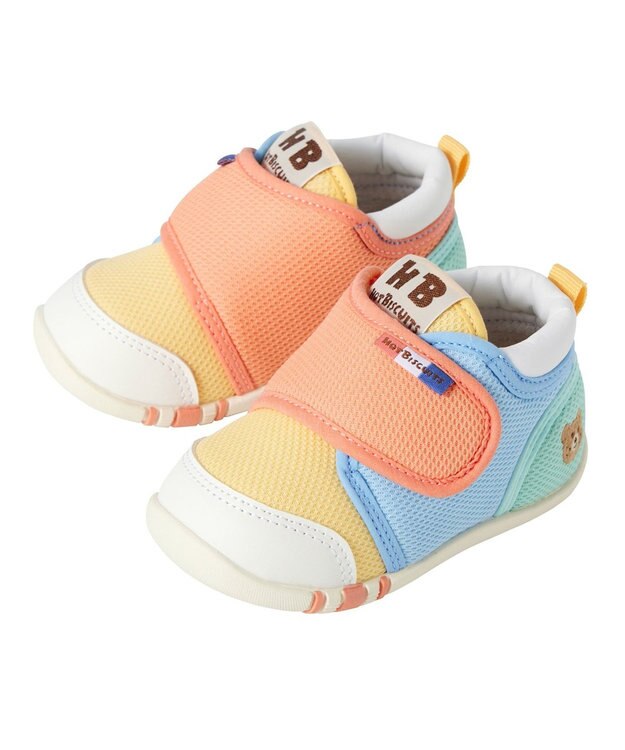 MIKI HOUSE HOT BISCUITS 【11.5cm-13.5cm】 ファーストベビーシューズ マルチカラー