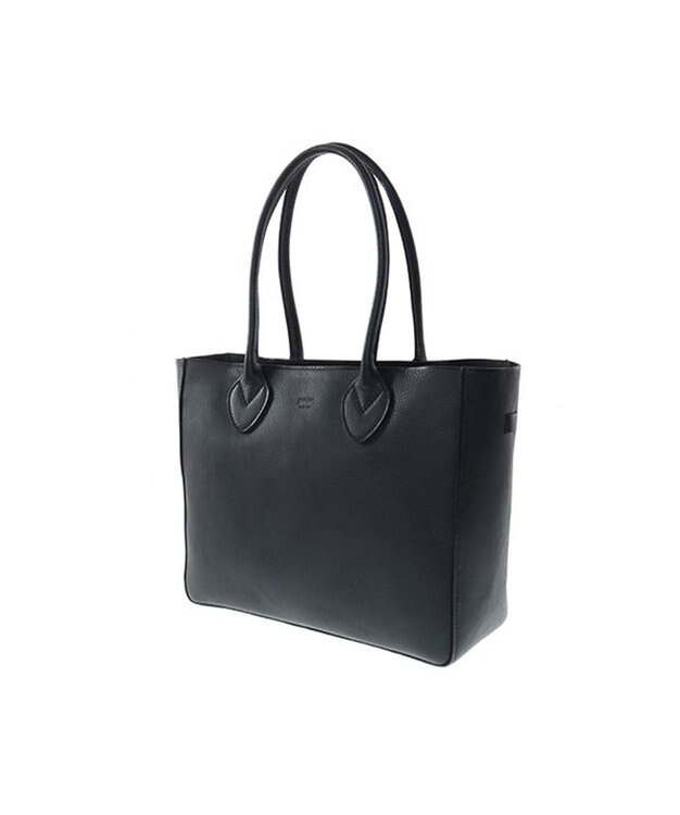 genten ミネルヴァ トートバッグ（中） クロ