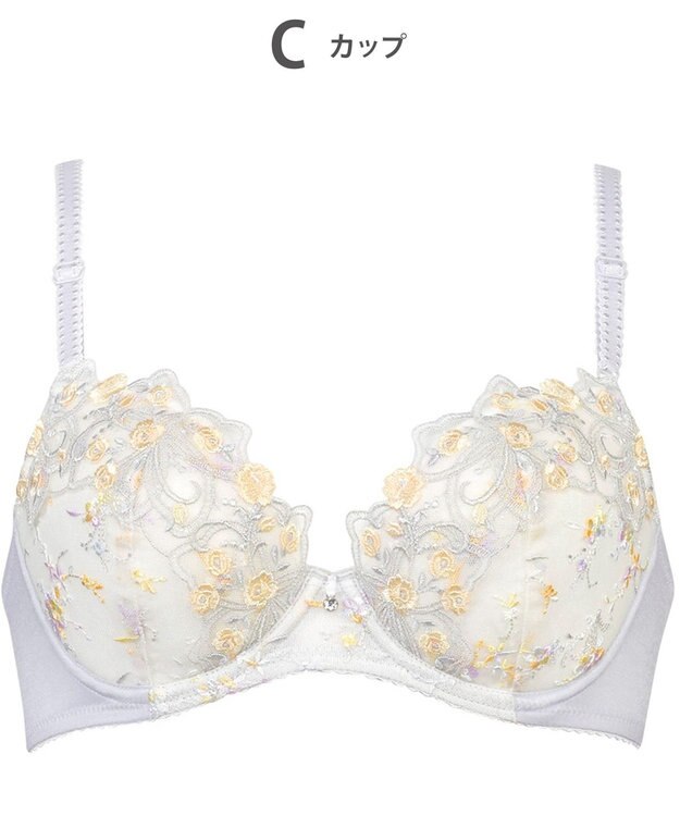 Wing ブラジャー Wing Lesiage 自然なまるみシルエット ソフトなつけごこち 【2960シリーズ】 ブラ PB2960 ウイング／ワコール グレー