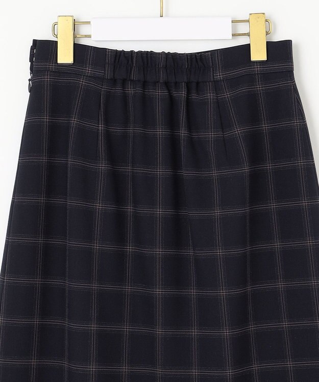 ANY SIS 【保温効果/ストレッチ】シリーズ累計13万枚突破！ビューティサーモ スカート ネイビーウィンドペン