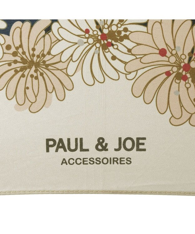 MOONBAT 【キッズ】ポール & ジョー (PAUL & JOE ACCESSOIRES) 長傘 クリザンテーム 通学 子供傘 UV ネイビーブルー