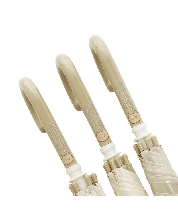 MOONBAT 【キッズ】ポール & ジョー (PAUL & JOE ACCESSOIRES) 長傘 クリザンテーム 通学 子供傘 UV ネイビーブルー