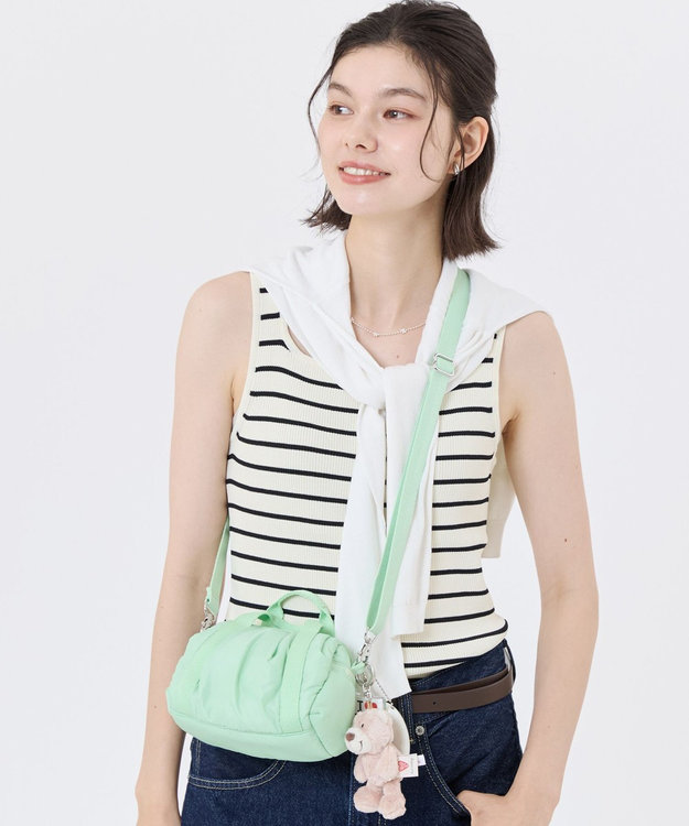 LeSportsac SHEEN MINI DUFFEL/クラウディーセージ クラウディーセージ