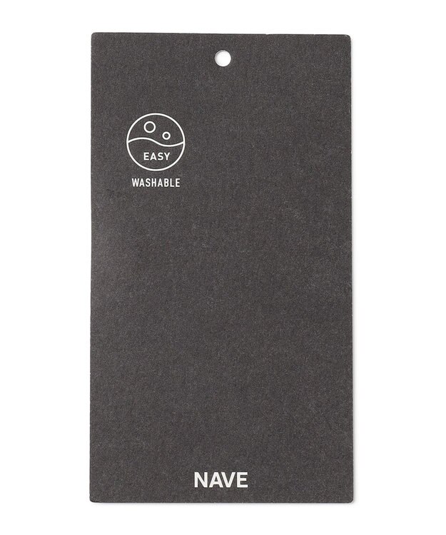 NAVE 【Nave　洗える】ソフトタフタ  スリットスリーブ ブルゾン ブラック系