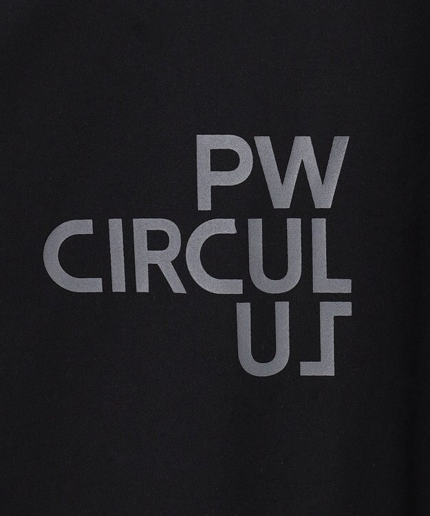 PW CIRCULUS 【MEN】【撥水/防風】リバーシブル ボア ジップアップ ブルゾン ホワイト×ブラック