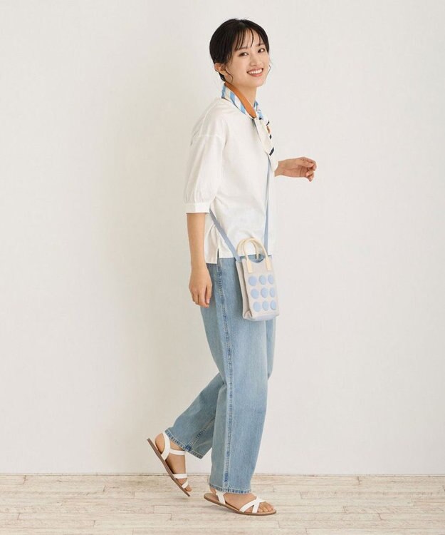 ROOTOTE 0668【直営店限定:ミニショルダー】ベビールー.シリコンハンドル-A 03：サックス