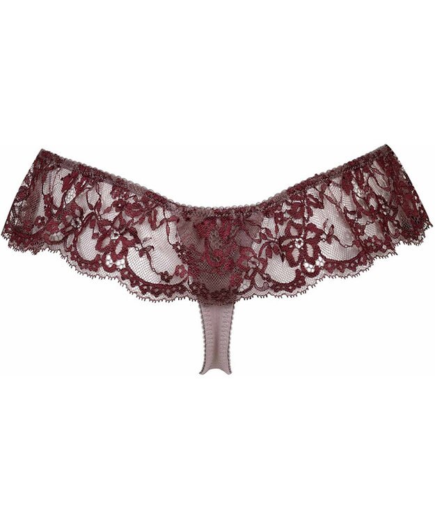 WACOAL Ｔバック ショーツ 【ハグするブラ】 BRB498とペア はきこみ丈あさめ ソング レディース PRA498 /ワコール ラズベリー