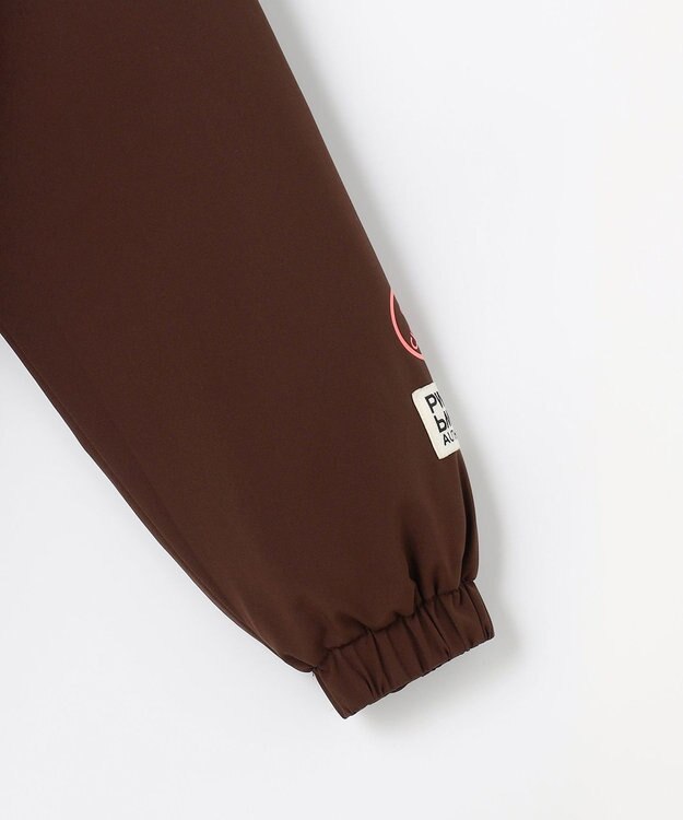 PW CIRCULUS 【撥水加工 / ストレッチ】【WOMEN】デタッチャブルキルティング中綿ブルゾン ゴルフウェア レディース ダークブラウン系