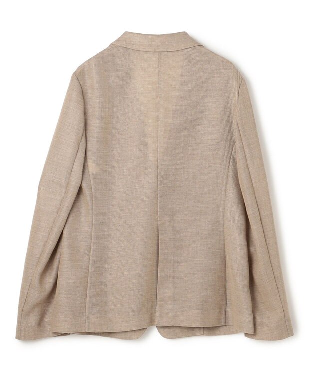 BEIGE， LIATRIS / シアー テーラードジャケット Flax