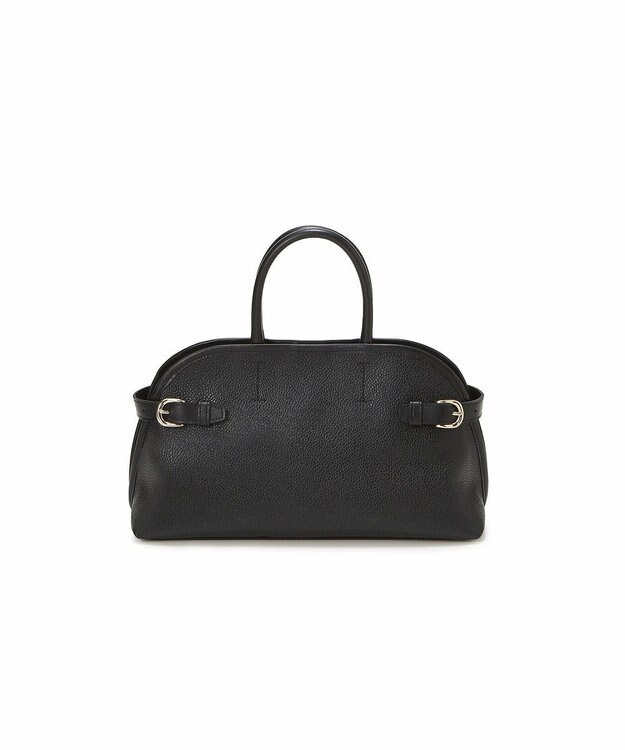 TOPKAPI 【Breath TOPKAPI】SCOTCH GRAIN スコッチグレイン ベルトデザイン ショルダー付き ミニトート バッグ ブラック