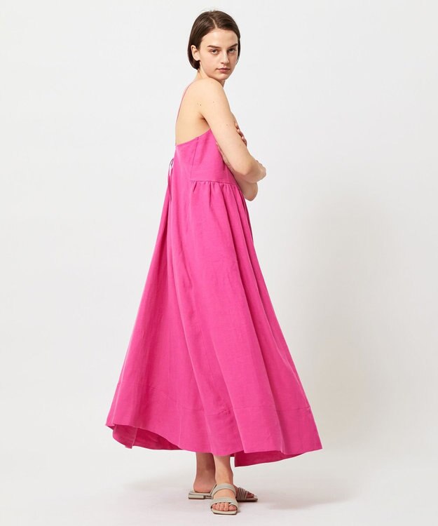 BEIGE， BASILE / マキシドレス Pink