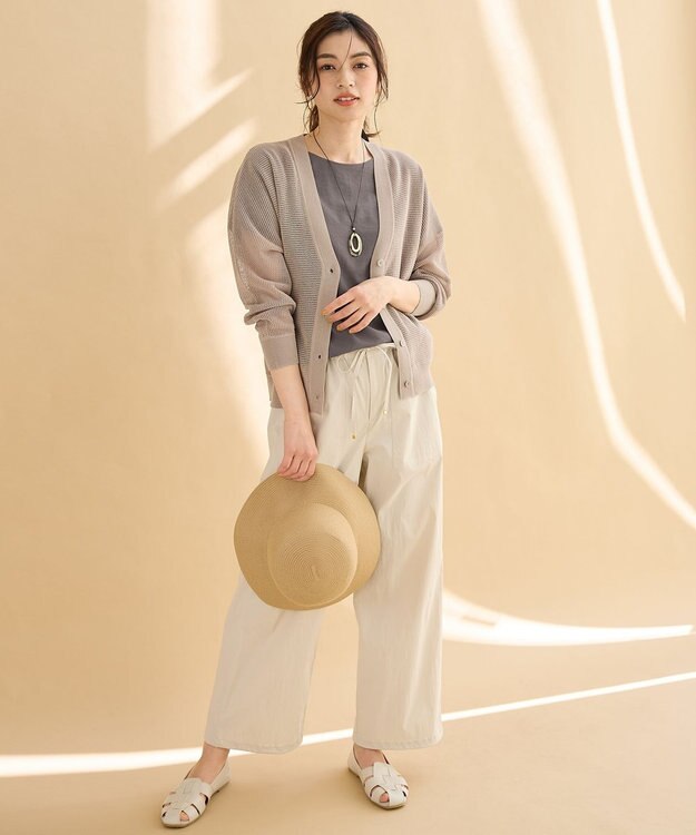 ANY 【手洗い可/UVケア】ブレードハット ナチュラル