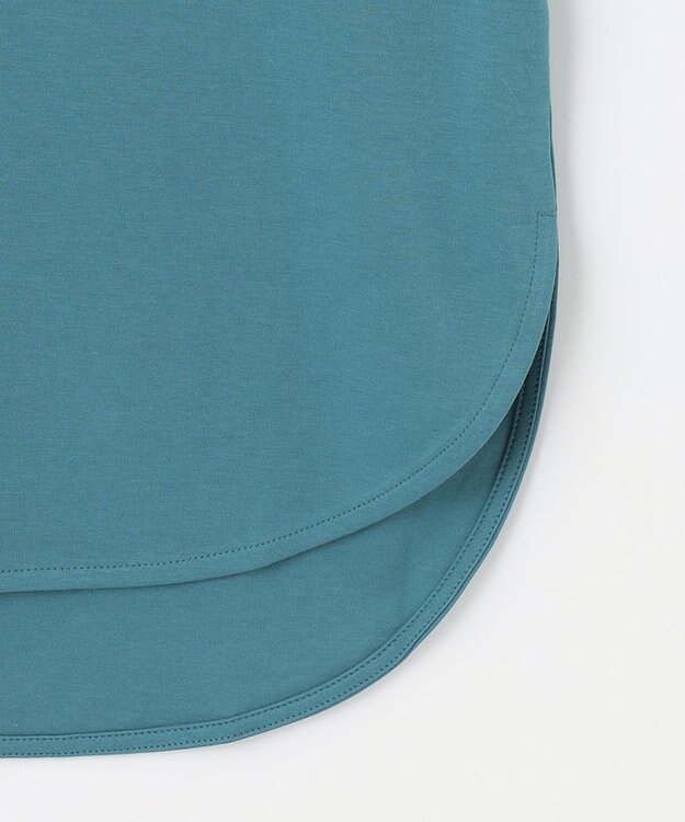 ANY 【抗菌・防臭】プレミアムベーシックノースリーブ Tシャツ ターコイズ