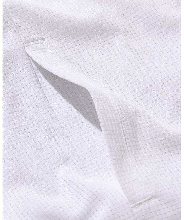 JOSEPH ABBOUD MOUNTAIN 【吸水速乾/通気性/ライナードッキング対応】ミズノコラボ DRY AEROFLOW パーカー ホワイト系