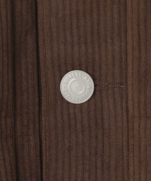 J.PRESS MEN 【WEB・一部店舗限定】トリコットコーデュロイ トラッカージャケット ブラウン系