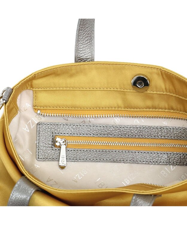 IBIZA シウダード　ナイロン2WAYバッグ 黄色