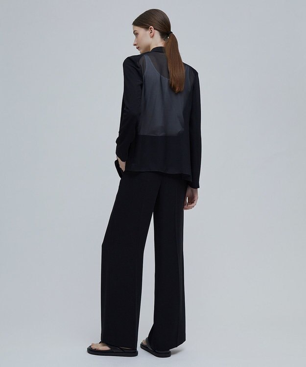 BEIGE， SAMUEL / シアーバックジャケット Black